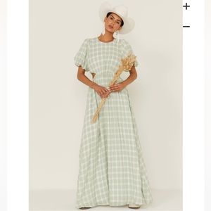 Show Me Your Mumu Women's Eloise Plaid Maxi Dress